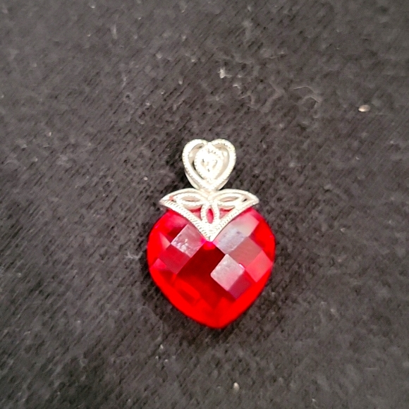 10K Jewelry Zales Brilliantly Cut Genuine Ruby Pendant Poshmark